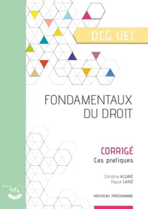 UE 1 : Fondamentaux du droit - DCG - Corrigé (édition 2025)