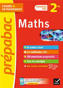 Prépabac cours & entraînement : mathématiques - 2de