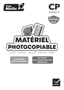 Cap Maths : CP - Matériel photocopiable