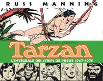 Tarzan - newspaper strips : coffret Intégrale Tomes 1 à 4 : 1967-1979