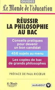 Reussir la philosophie au bac