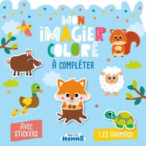 Mon p'tit hemma - mon imagier colore a completer - les animaux