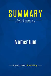 Summary: Momentum : Review and Analysis of Ricci and Volkmann's Book