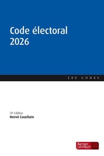 Code électoral (édition 2026)