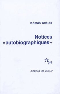 Les notices "autobiographiques"