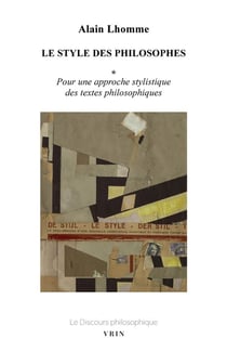 Le style des philosophes