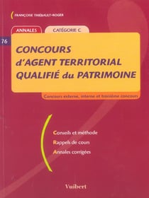 Concours d'agent territorial qualifie du patrimoine