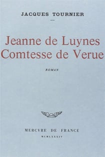 Jeanne de Luynes comtesse