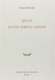 Récit d'une simple saison