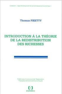 INTRODUCTION A LA THEORIE DE LA REDISTRIBUTION DES RICHESSES