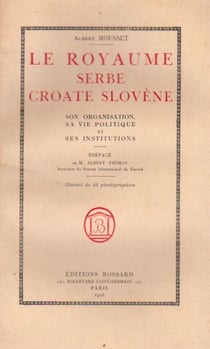 Le royaume serbe croate slovène
