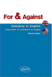 For & against - debating in english