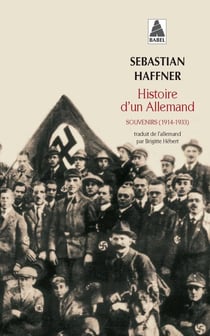 Histoire d'un Allemand : souvenirs (1914-1933)