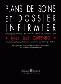 Plans de soins et dossier infirmier