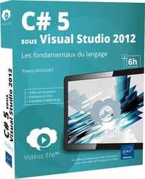 Video c# 5 sous visual studio 2012 - les fondamentaux du langage - coffret