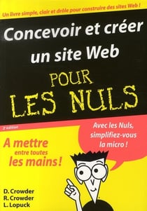 Concevoir et créer un site web pour les nuls