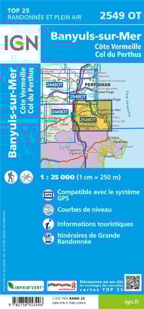 2549OT : Banyuls-sur-Mer - Côte Vermeille - Col du Perthus