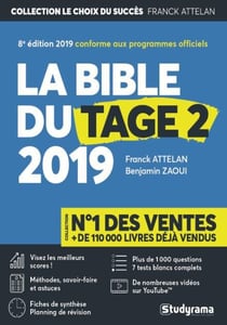 La bible du Tage 2 (édition 2019)