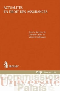Actualités en droit des assurances