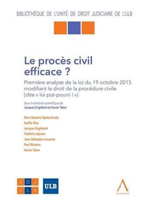 Le procès civil efficace ?