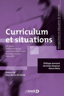 Curriculum et situations - retrouver le sens des apprentissages