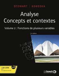 Analyse : Concepts et contextes Tome 2 : Fonctions de plusieurs variables