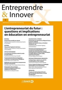 L'entrepreneuriat du futur : questions et implications en education en entrepreneuriat