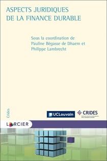 Aspects juridiques de la finance durable