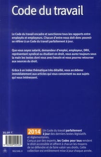 Code du travail 2014