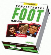 Calendrier complètement foot en 365 jours - année à bloc