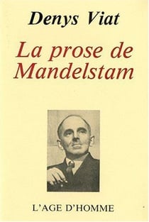 La prose de mandelstam