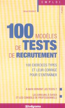 100 modèles de test de recrutement
