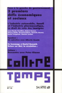 Contretemps n.16 : face à la gauche de gouvernement