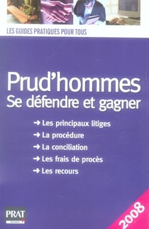 Prud'homme : se défendre et gagner (édition 2008)