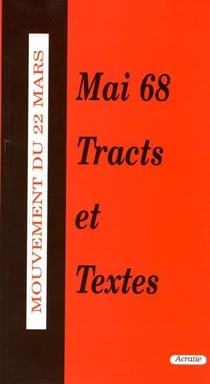 Mai 68 - tracts et textes