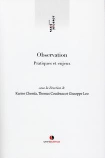 Observation - pratiques et enjeux