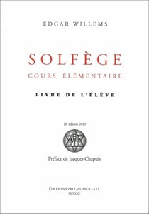 Solfège, cours élémentaire - livre de l'élève