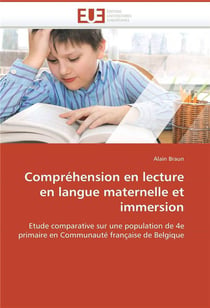 Comprehension en lecture en langue maternelle et immersion