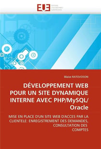 Développement web pour un site dynamique interne avec PHP/MySQL/Oracle