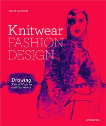 Knitwear fashion design - drawing knitted fabrics and garments