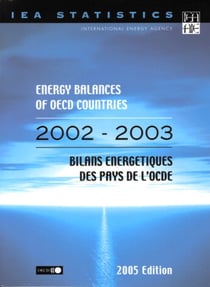 Energy balances of oecd countries - 2002/2003 (edition 2005)