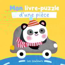 Mon livre-puzzle d'une pièce : Les couleurs