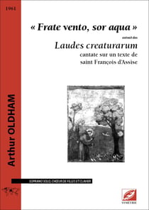 « Frate vento, sor aqua » : extrait des Laudes creaturarum