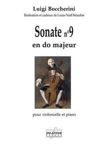 Sonate n°9 en do majeur pour violoncelle et piano