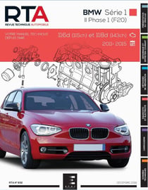 Revue technique automobile n.832 : BMW série1 hayon 5p II ph1 2011-08->2015-06
