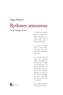 Rythmes amoureux - corps, langage, poeme