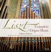 Liszt : intégrale de l'oeuvre pour orgue