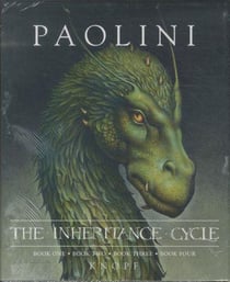 Inheritance cycle 4-book hard cover boxed set - eragon, eldest, brisingr, inheritance