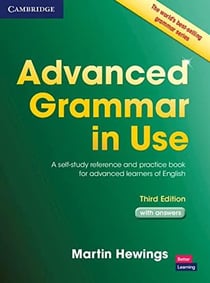 Advanced grammar in use third edition book with answers