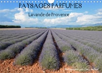 Paysages parfumes - lavende de provence (calendrier mural 2021 din a4 horizontal) - douze paysages f